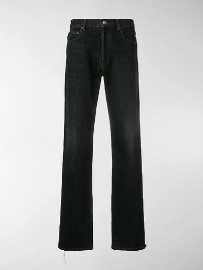 Balenciaga Small Fit Jeans In Black