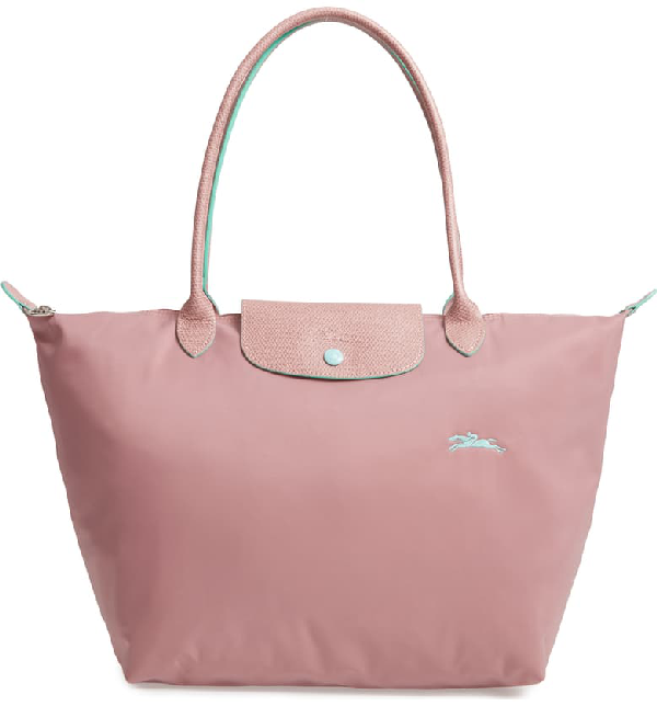 longchamp le pliage club large shoulder tote