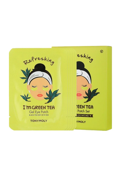 Tonymoly I'm Green Tea Gel Eye Mask 5 Pack In N,a