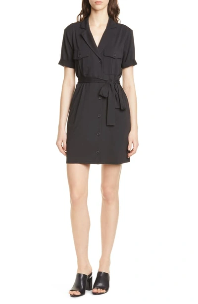 Joie Jadallah Shirtdress In Caviar