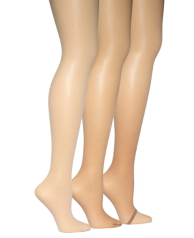 Donna Karan Women's The Nudes Sheer Control Top Pantyhose In A03