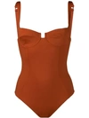Reina Olga Bardot Swimsuit - Orange