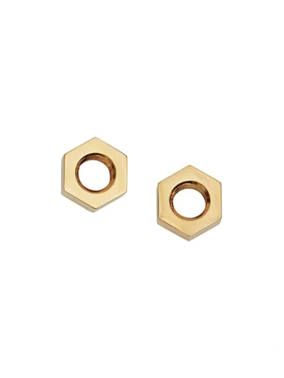 Burberry Gold-plated Nut Earrings