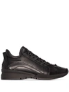Dsquared2 New 551 Sneakers In Black Leather