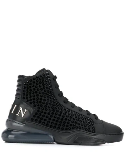 Philipp Plein High-top Sneakers In Black