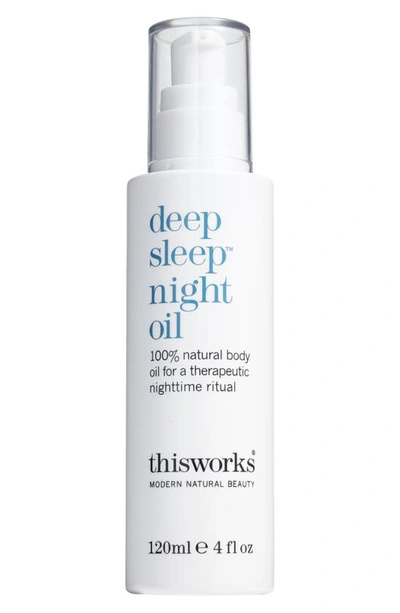 Thisworks Deep Sleep Night Oil, 120ml - One Size In Colourless