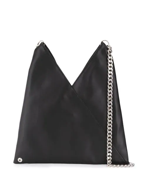 Mm6 Maison Margiela Japanese Shoulder Bag In T8013 Black | ModeSens