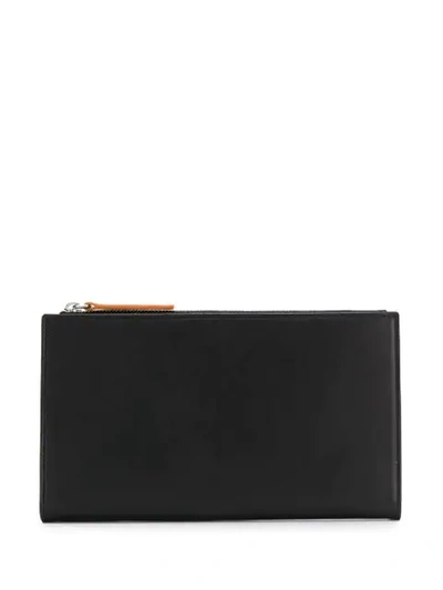 Mm6 Maison Margiela Rectangular Wallet In T803 Black