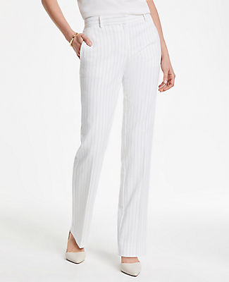 ann taylor winter white pants