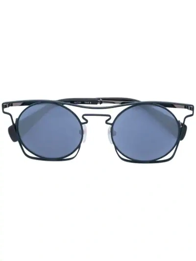 Yohji Yamamoto Round Frame Sunglasses