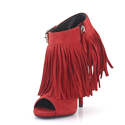 Giuseppe Zanotti Ankle Boots Red In Rot