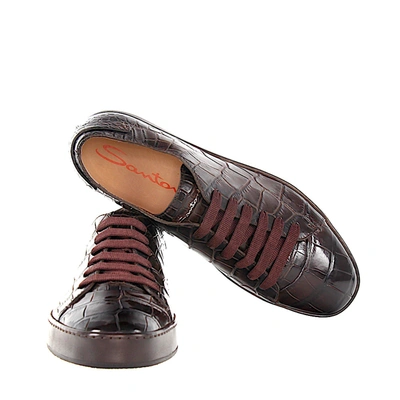 Santoni Sneakers Brown 20756