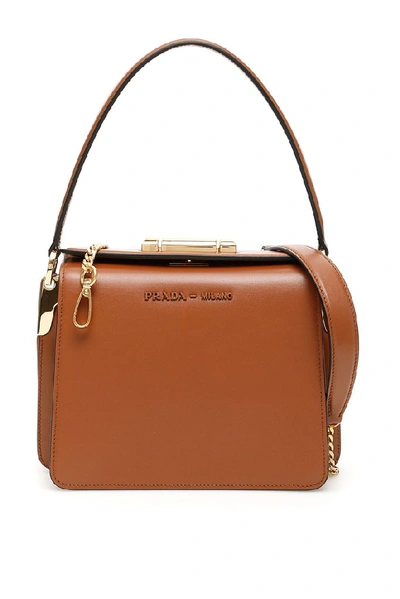 Prada Sybille Bag In Cognac (brown)