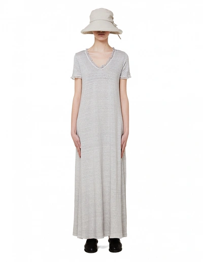 120% Lino Grey Linen Dress