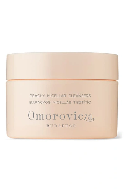Omorovicza Peachy Micellar Cleansers, 60 Count