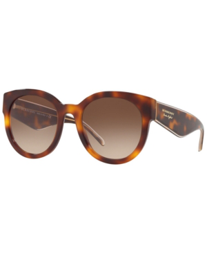 burberry 54mm round sunglasses