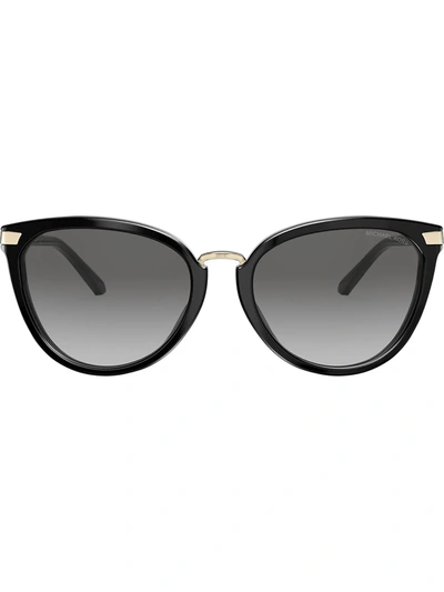 Michael Kors Claremont Sunglasses In Grey Gradient