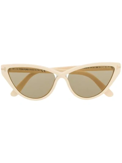 Tom Ford Charlie Sunglasses In Neutrals
