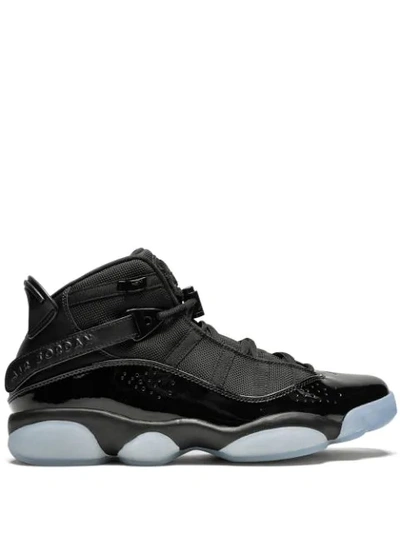 Jordan Air  6 Rings Sneakers In Black