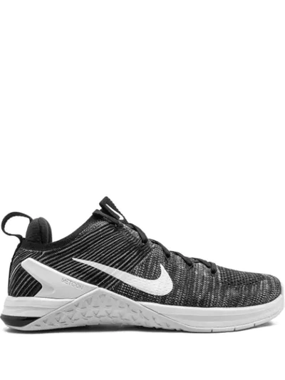 Nike Metcon Dsx Flyknit 2 Sneakers In Black ,white