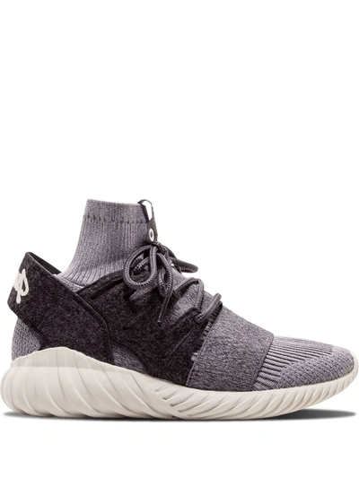 Adidas Originals Tubular Doom Pk Kith Sneakers In Grey