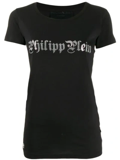 Philipp Plein Ss Skull T-shirt In Black