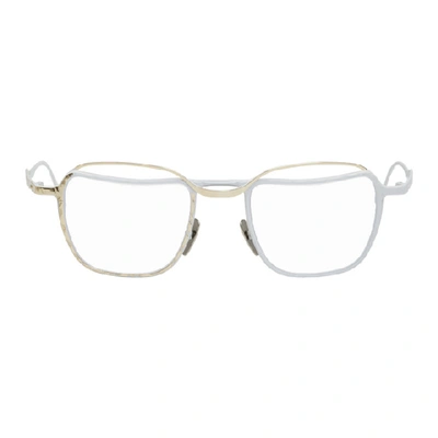 Kuboraum Classic Square Glasses In White