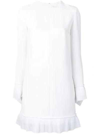 Victoria Victoria Beckham Shift Dress In White