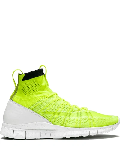 Nike Htm Free Mercurial Superfly Sneakers In Green