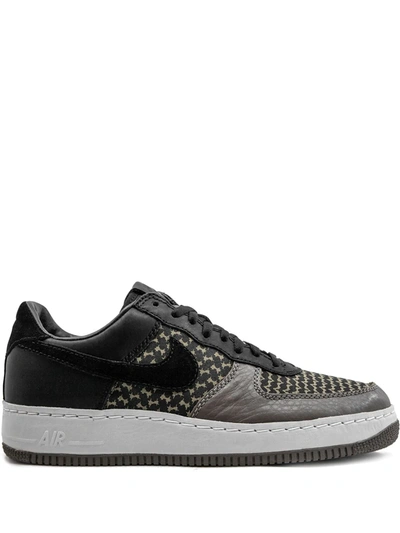 Nike X Undefeated Air Force 1 Low Io Premium Sneakers In Black