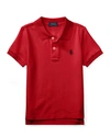 Ralph Lauren Kids' Short-sleeve Logo Embroidery Polo Shirt In Red