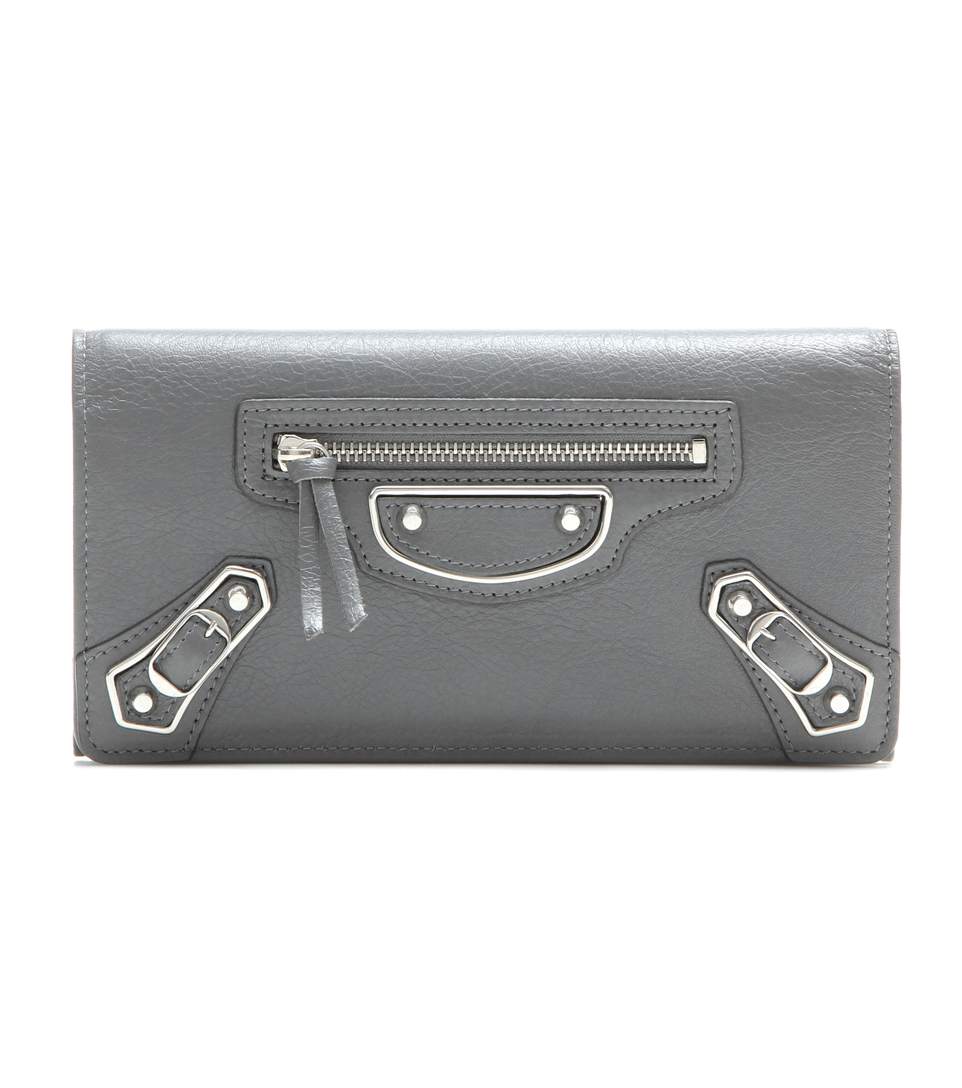 balenciaga flap wallet