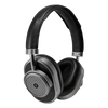 Master & Dynamic Mw65 Active Noise-cancelling Wireless Headphones In Black Leather/gunmetal