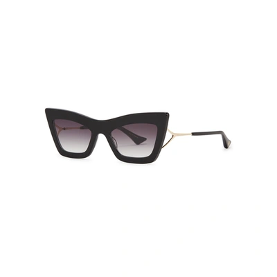 Dita Women's Erasur Cat Eye Sunglasses, 53mm In Black