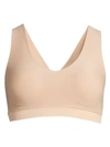 Chantelle Soft Stretch Nude Padded Soft-cup Bra In Nude Sand