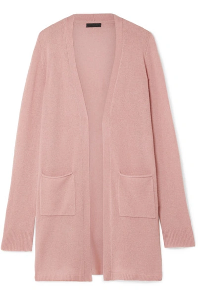Atm Anthony Thomas Melillo Cashmere Open Cardigan In Pink
