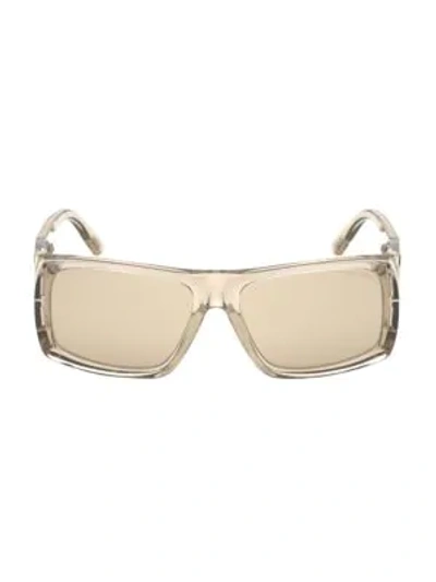 Tom Ford Women's Rizzo 61mm Square Sunglasses In Grey Smoke