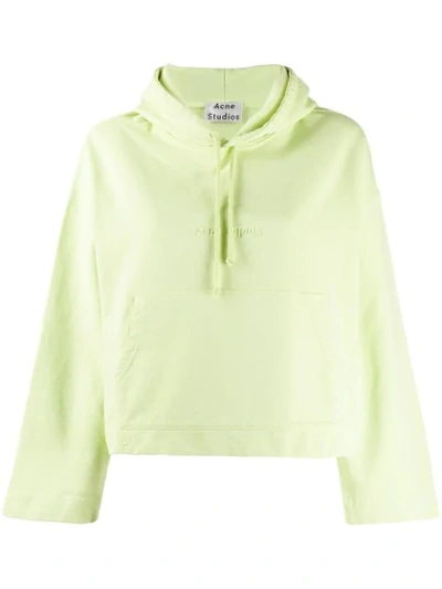 Acne Studios 'joghy' Kapuzenpullover In Green