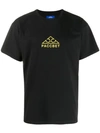 Rassvet Logo Print T-shirt In Black