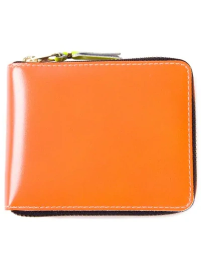 Comme Des Garçons 'new Super Fluo' Wallet In Gelb