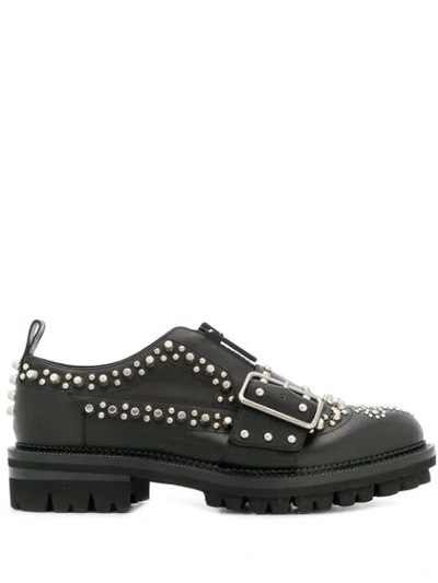 Dsquared2 Klobige Schuhe Mit Nieten In Black