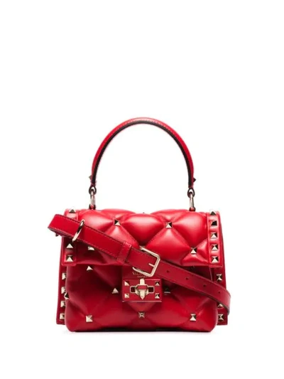 Valentino Garavani Garavani 'candystud' Schultertasche In Red