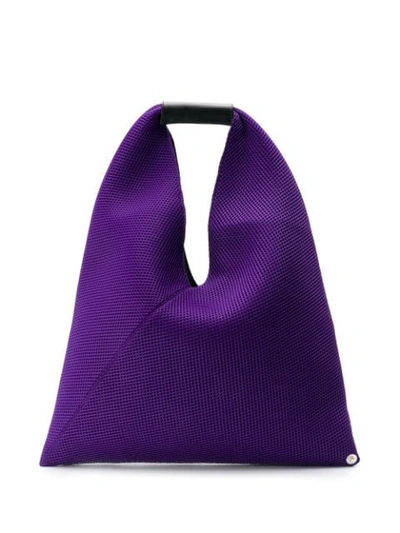 Mm6 Maison Margiela Japanese Tote Bag In Purple