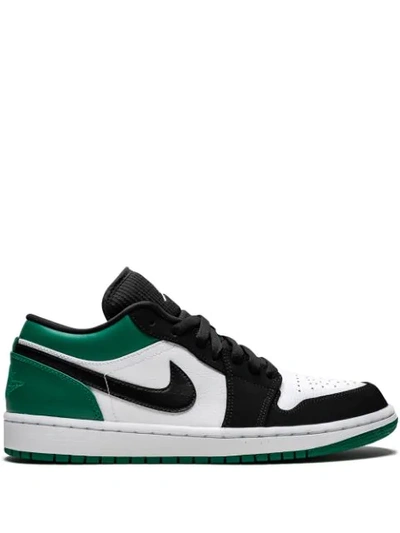 Jordan Air  1 Low Mystic Green In White