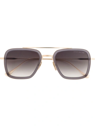 Dita Eyewear Flight 006 Sunglasses In Gold