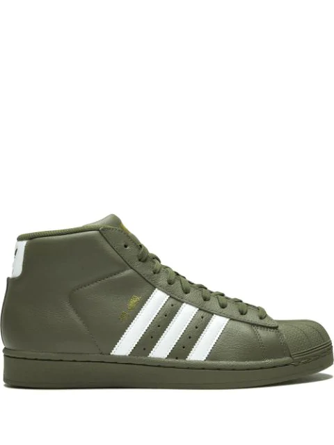 adidas pro model green
