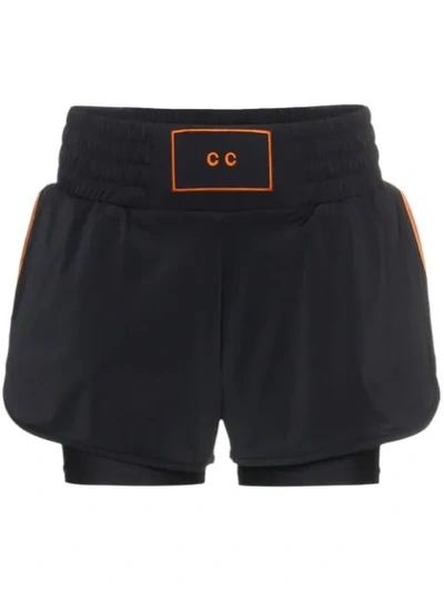 Charli Cohen Contender Logo Shorts In Black