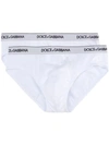 Dolce & Gabbana Set Aus Zwei Slips In White