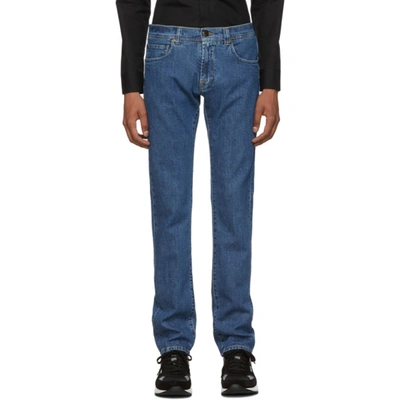 Etro Slim-fit Jeans In 202 Blue