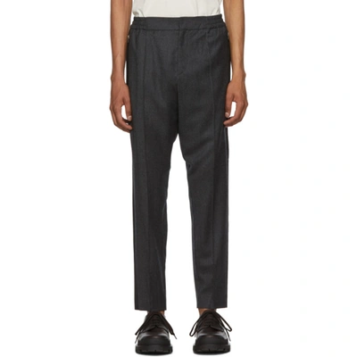 Etro Grey Active Formal Trousers In 0003 Grey